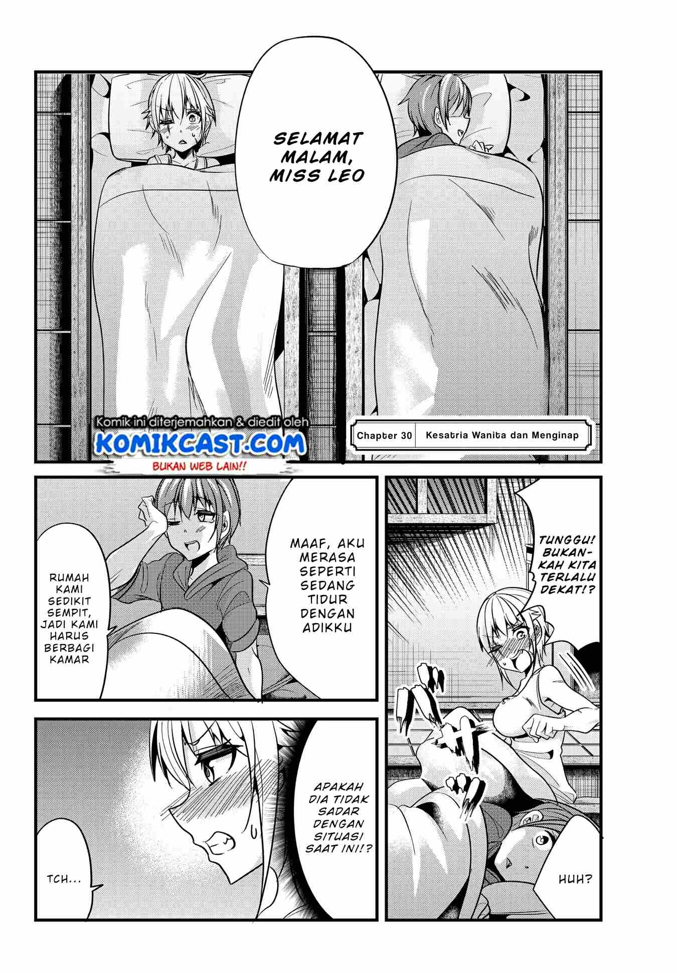Ima Made Ichido mo Onna Atsukaisareta koto ga nai Onna Kishi wo Onna Atsukai suru chapter 30