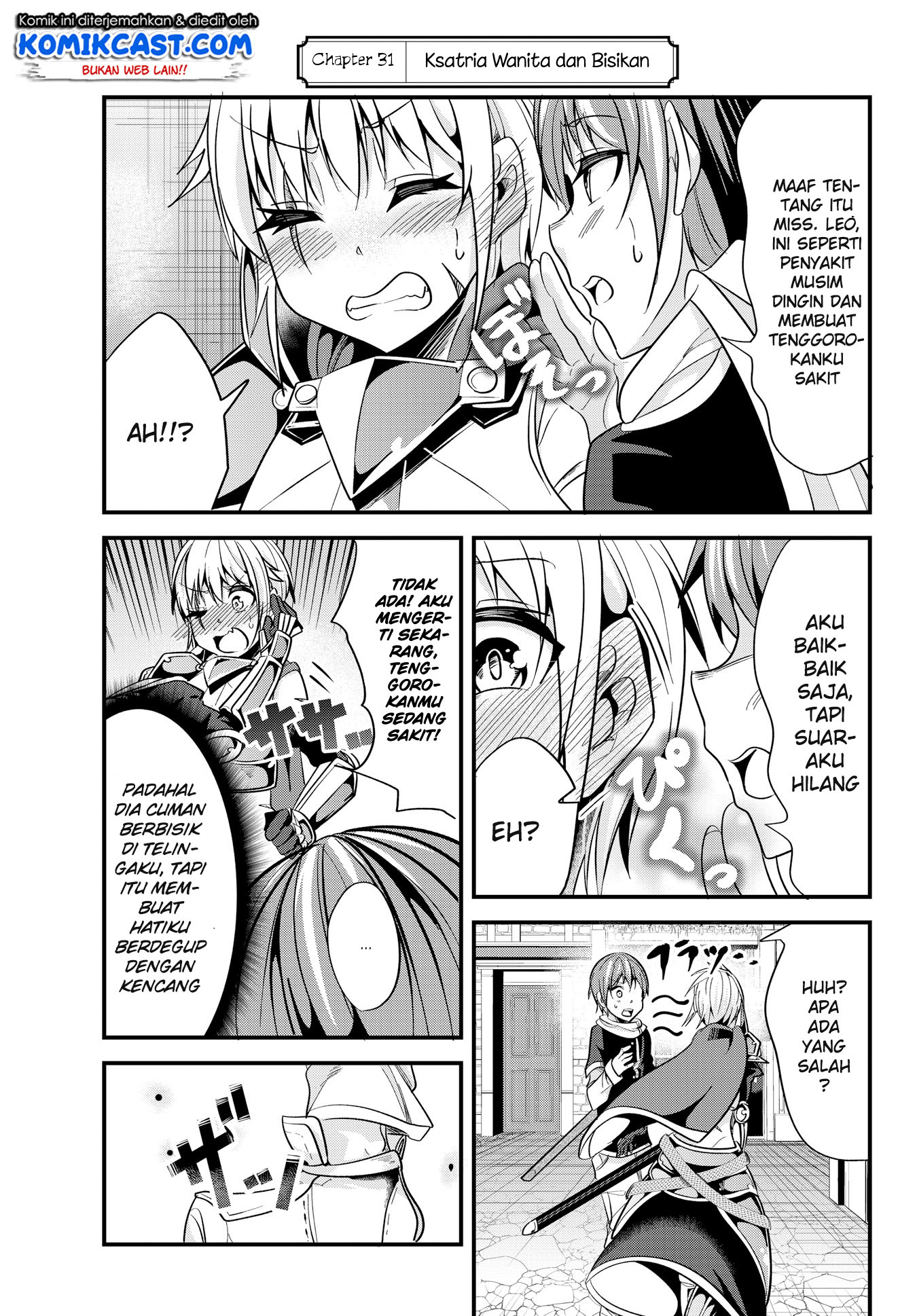 Ima Made Ichido mo Onna Atsukaisareta koto ga nai Onna Kishi wo Onna Atsukai suru Chapter 31 Bahasa Indonesia