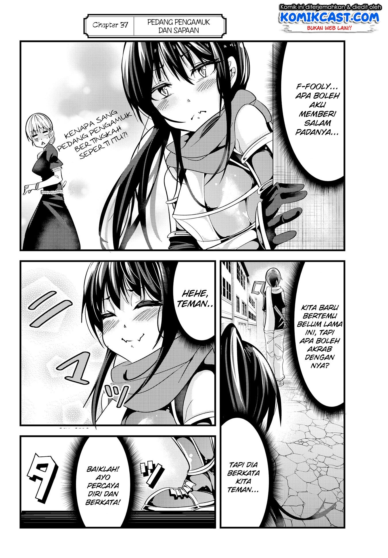Ima Made Ichido mo Onna Atsukaisareta koto ga nai Onna Kishi wo Onna Atsukai suru chapter 37
