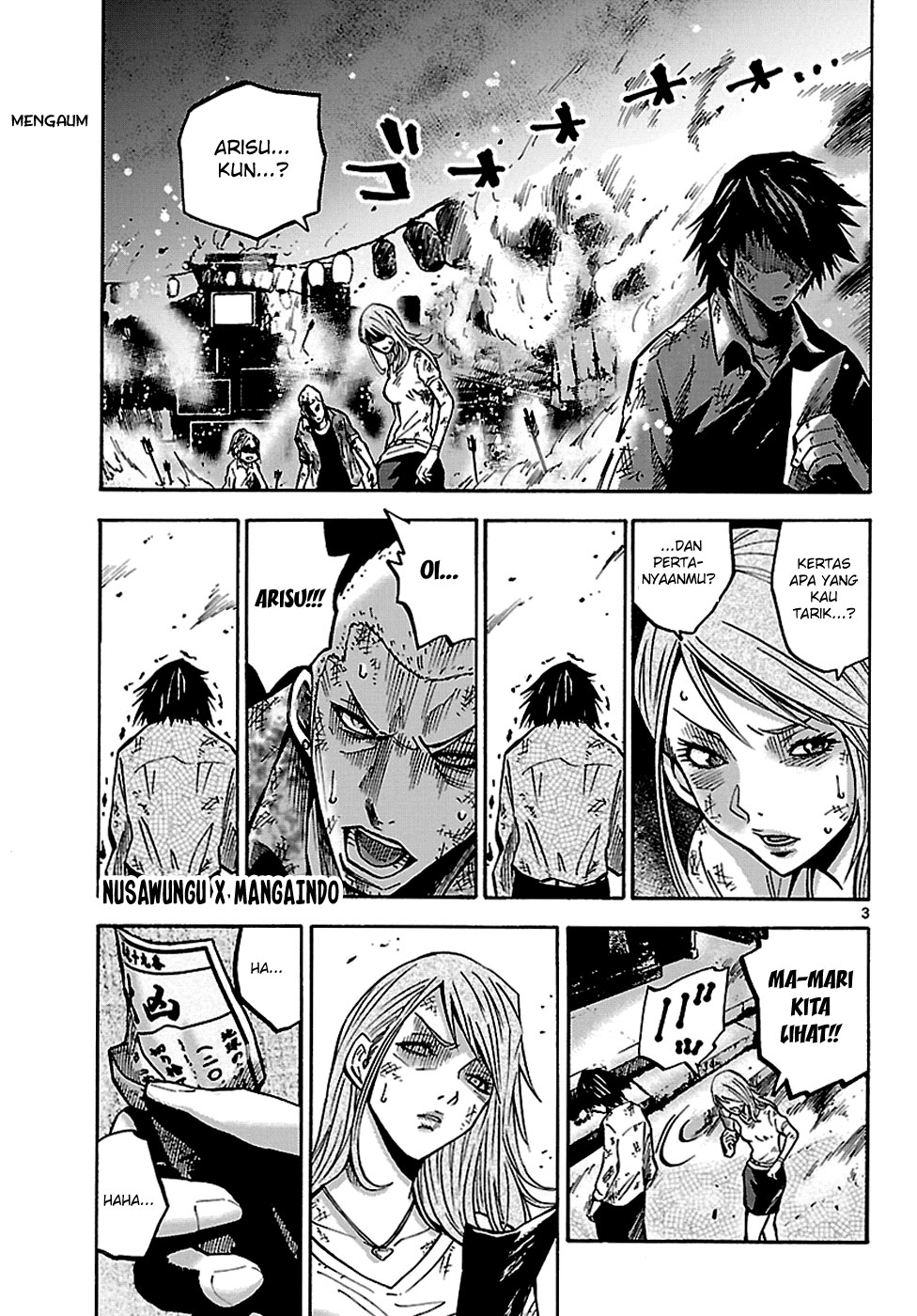 Imawa no Kuni no Alice (Alice in Borderland) chapter 3