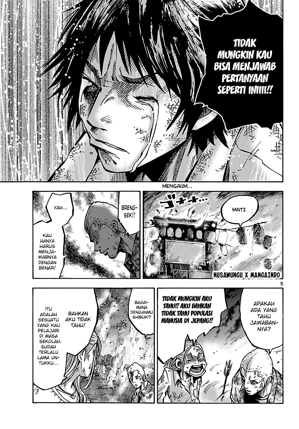 Imawa no Kuni no Alice (Alice in Borderland) chapter 3