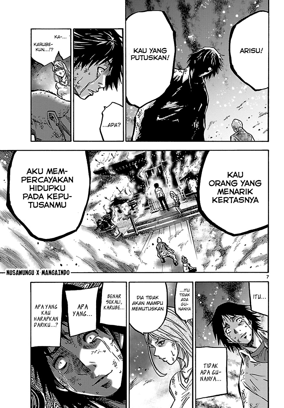 Imawa no Kuni no Alice (Alice in Borderland) chapter 3