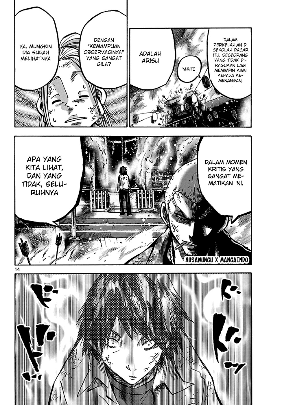 Imawa no Kuni no Alice (Alice in Borderland) chapter 3