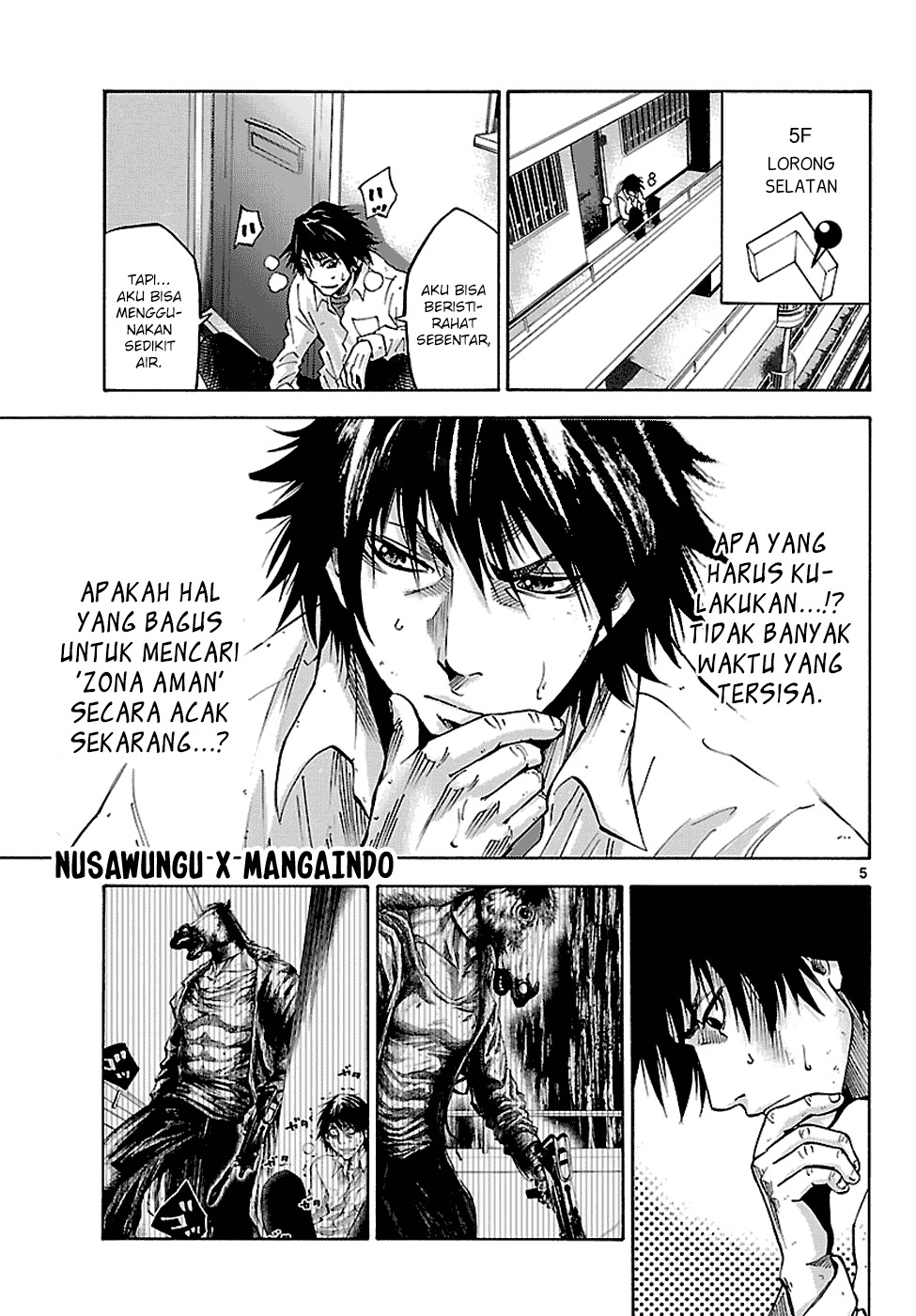 Imawa no Kuni no Alice (Alice in Borderland) chapter 8