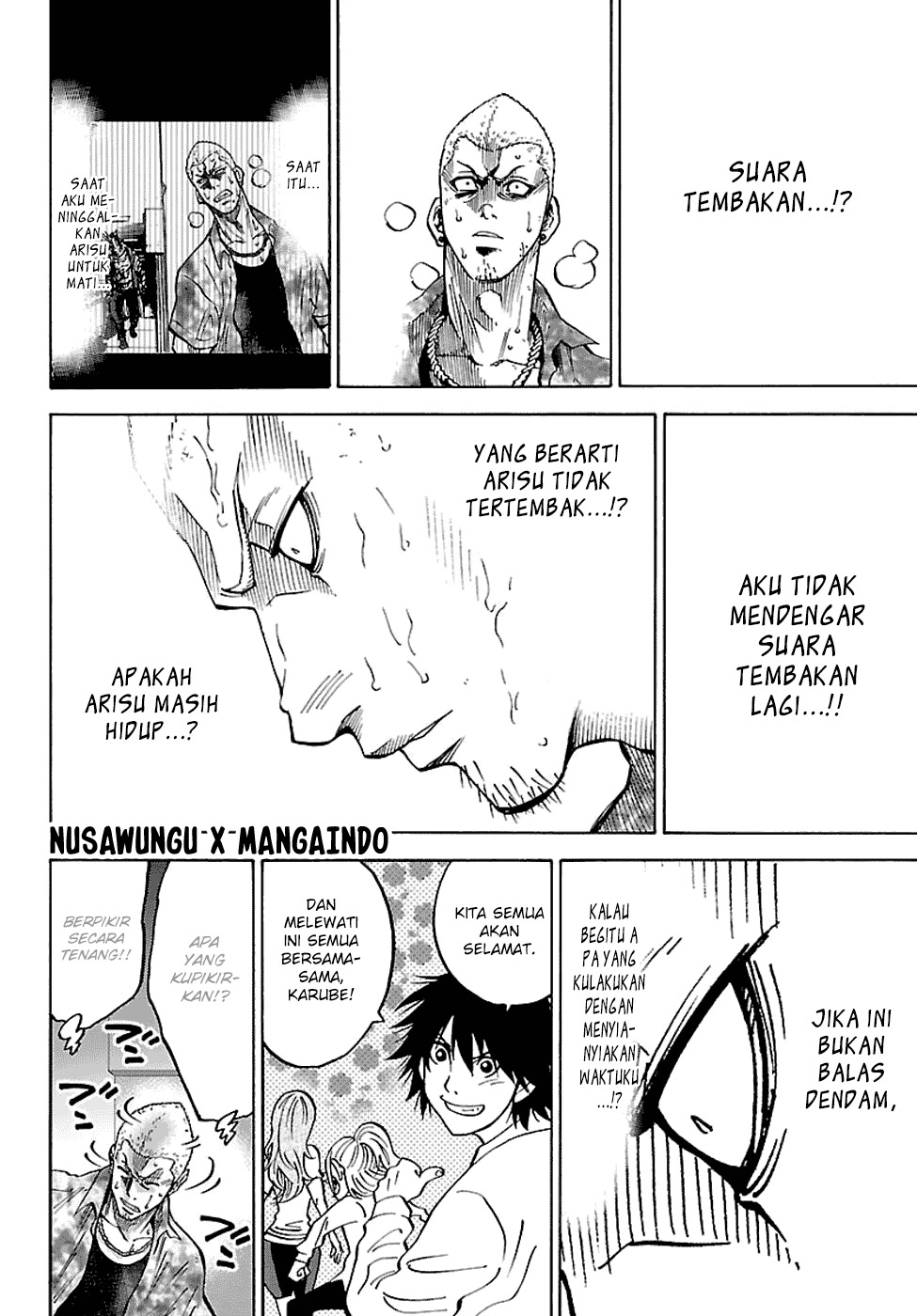 Imawa no Kuni no Alice (Alice in Borderland) chapter 8