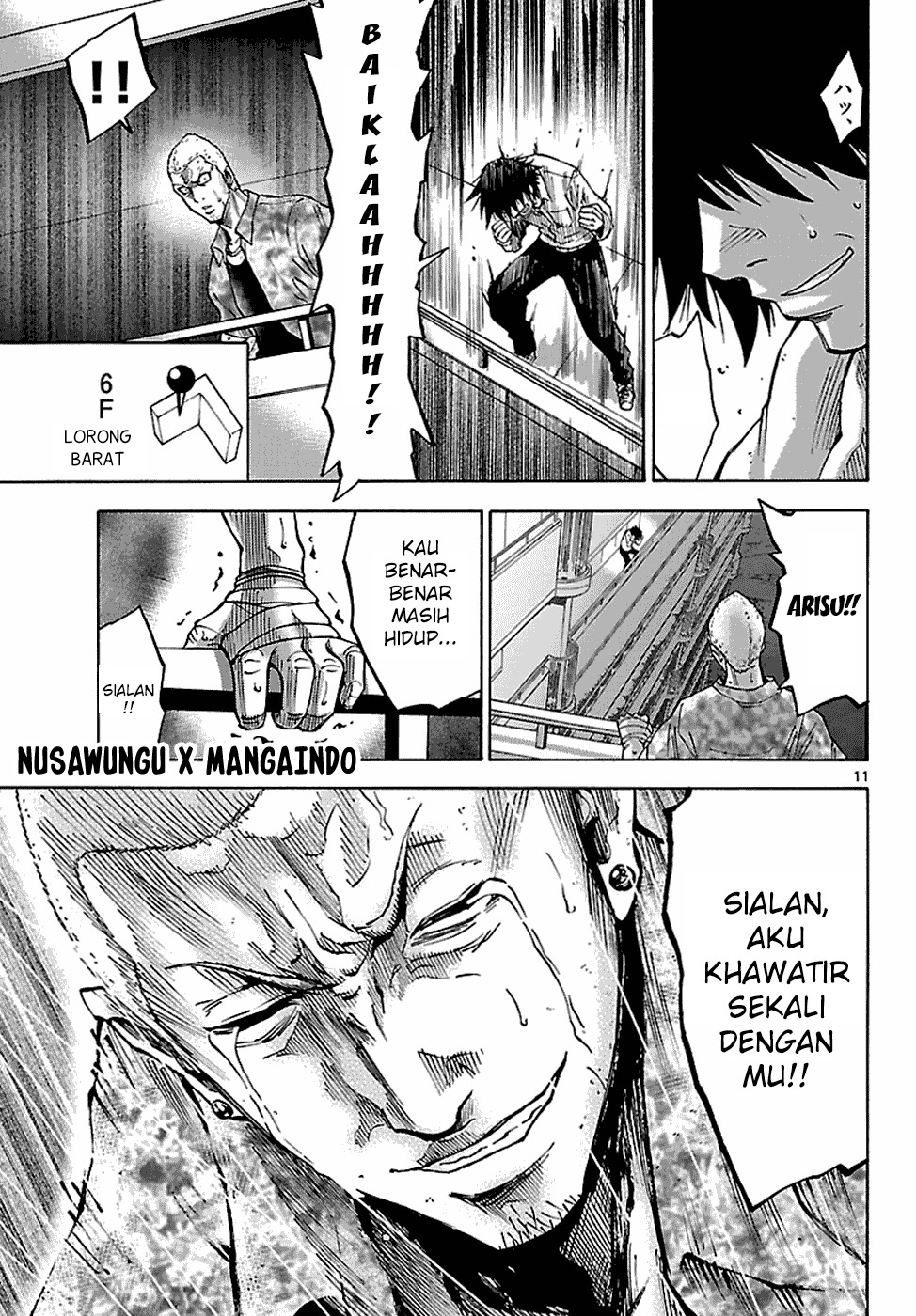 Imawa no Kuni no Alice (Alice in Borderland) chapter 8