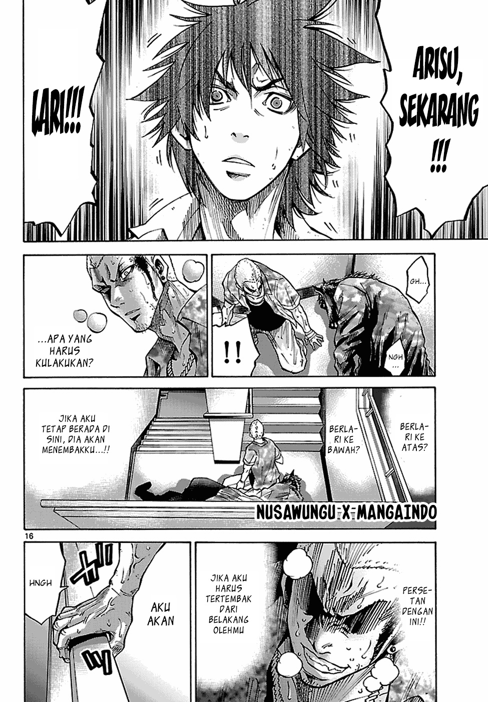 Imawa no Kuni no Alice (Alice in Borderland) chapter 8