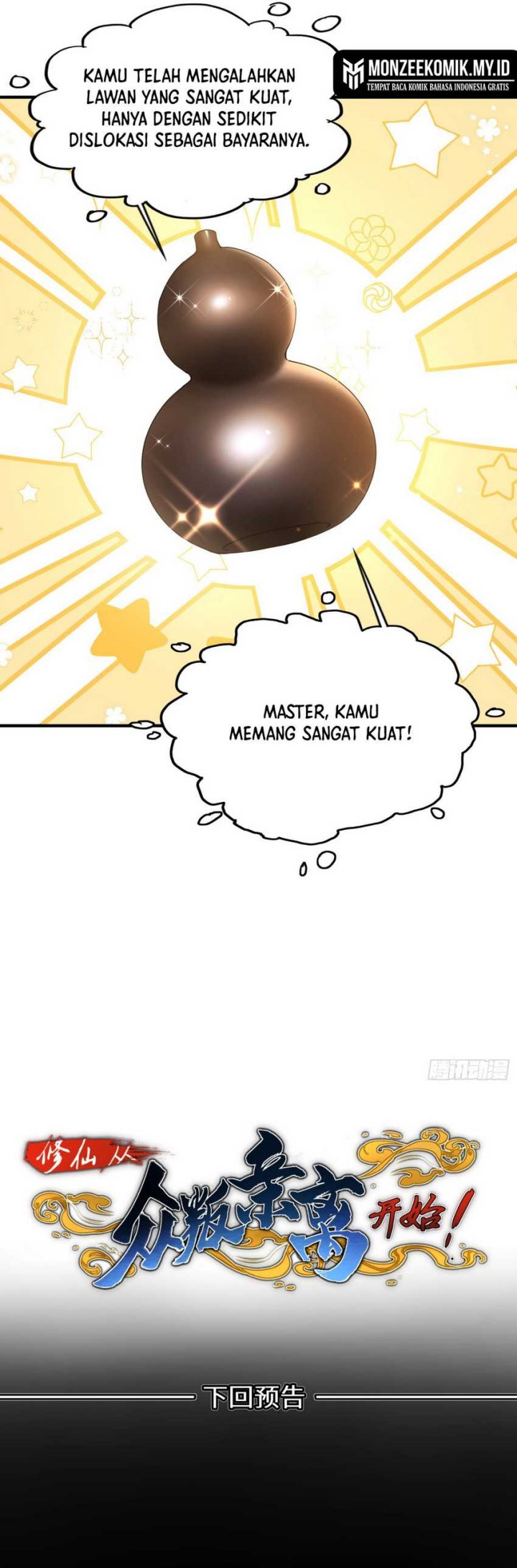 Immortal Cultivation Begins With Betrayal and Separation From Relatives Chapter 19 Bahasa Indonesia