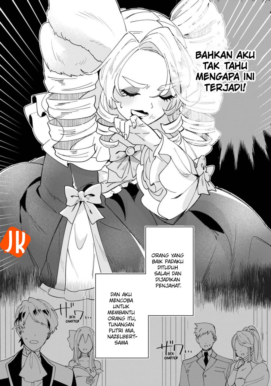 Imokusa Reijou desu ga Akuyaku Reisoku wo Tasuketara Kiniiraremashita Chapter 02 Bahasa Indonesia