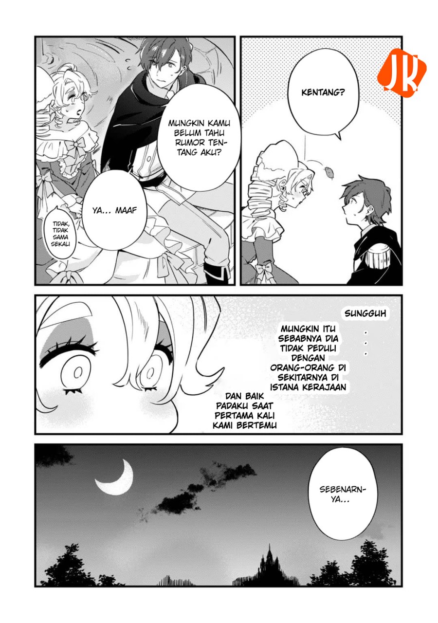 Imokusa Reijou desu ga Akuyaku Reisoku wo Tasuketara Kiniiraremashita Chapter 02 Bahasa Indonesia