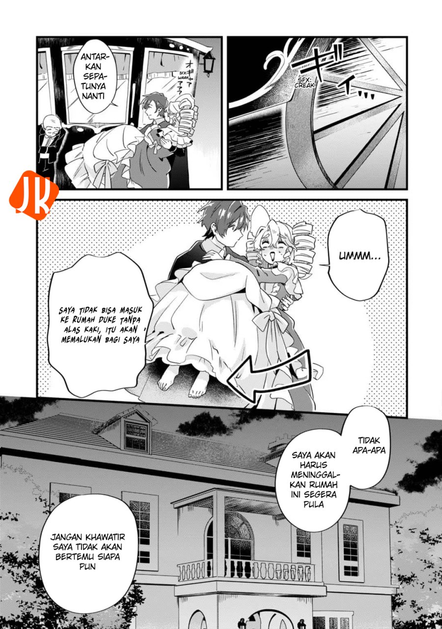 Imokusa Reijou desu ga Akuyaku Reisoku wo Tasuketara Kiniiraremashita Chapter 02 Bahasa Indonesia
