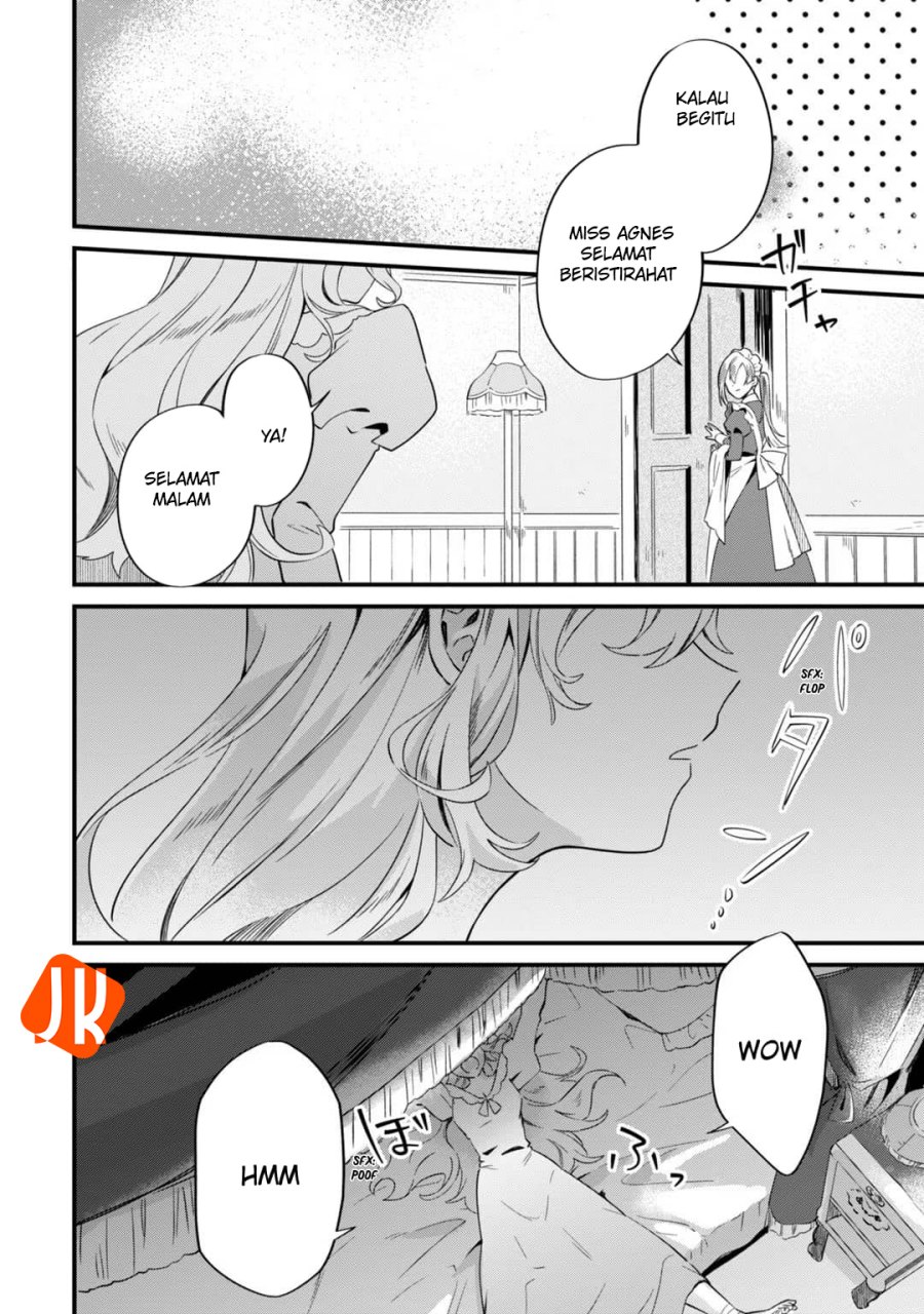 Imokusa Reijou desu ga Akuyaku Reisoku wo Tasuketara Kiniiraremashita Chapter 02 Bahasa Indonesia