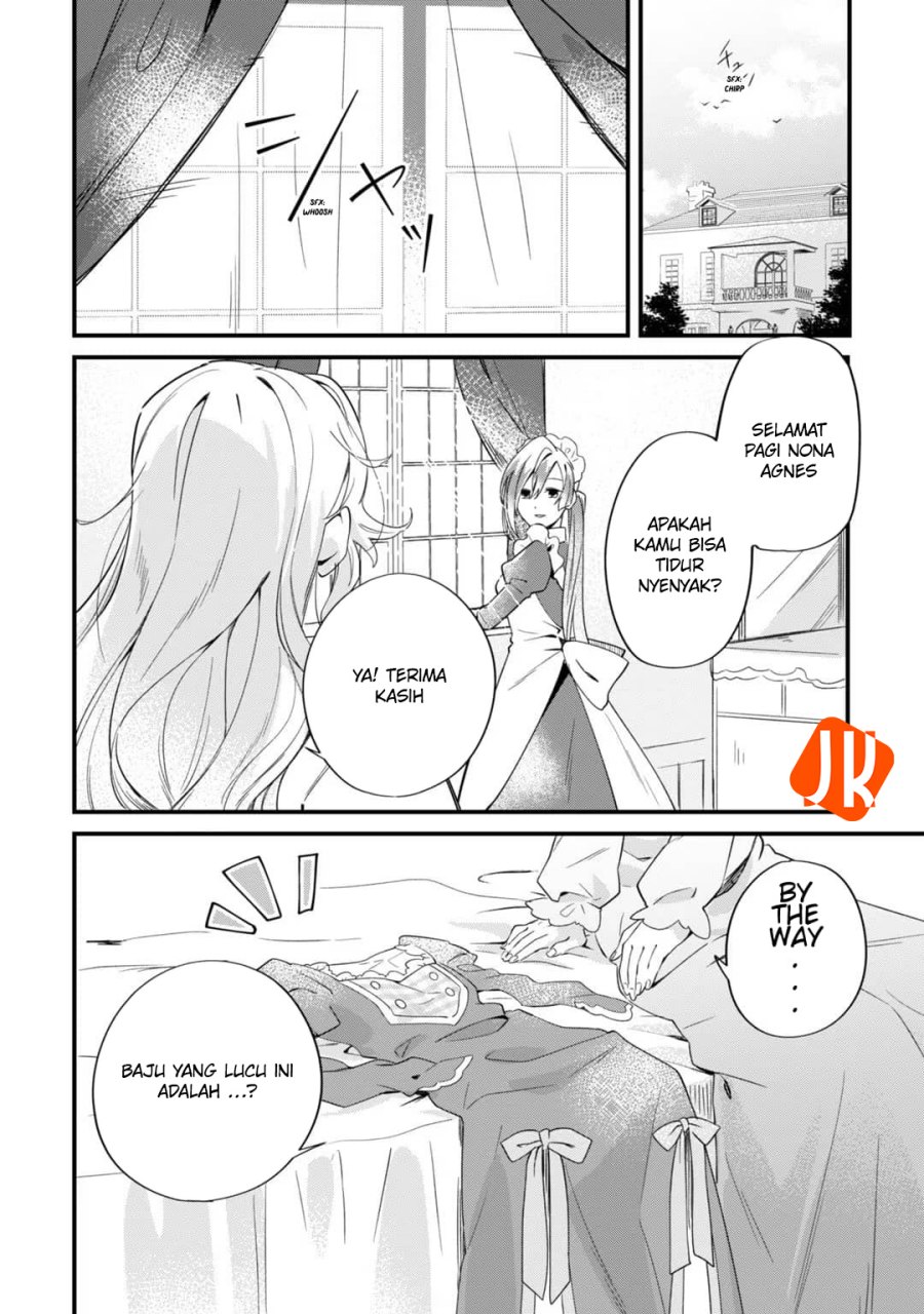 Imokusa Reijou desu ga Akuyaku Reisoku wo Tasuketara Kiniiraremashita Chapter 02 Bahasa Indonesia