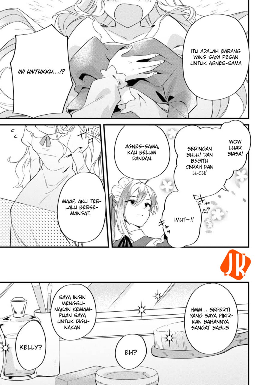 Imokusa Reijou desu ga Akuyaku Reisoku wo Tasuketara Kiniiraremashita Chapter 02 Bahasa Indonesia