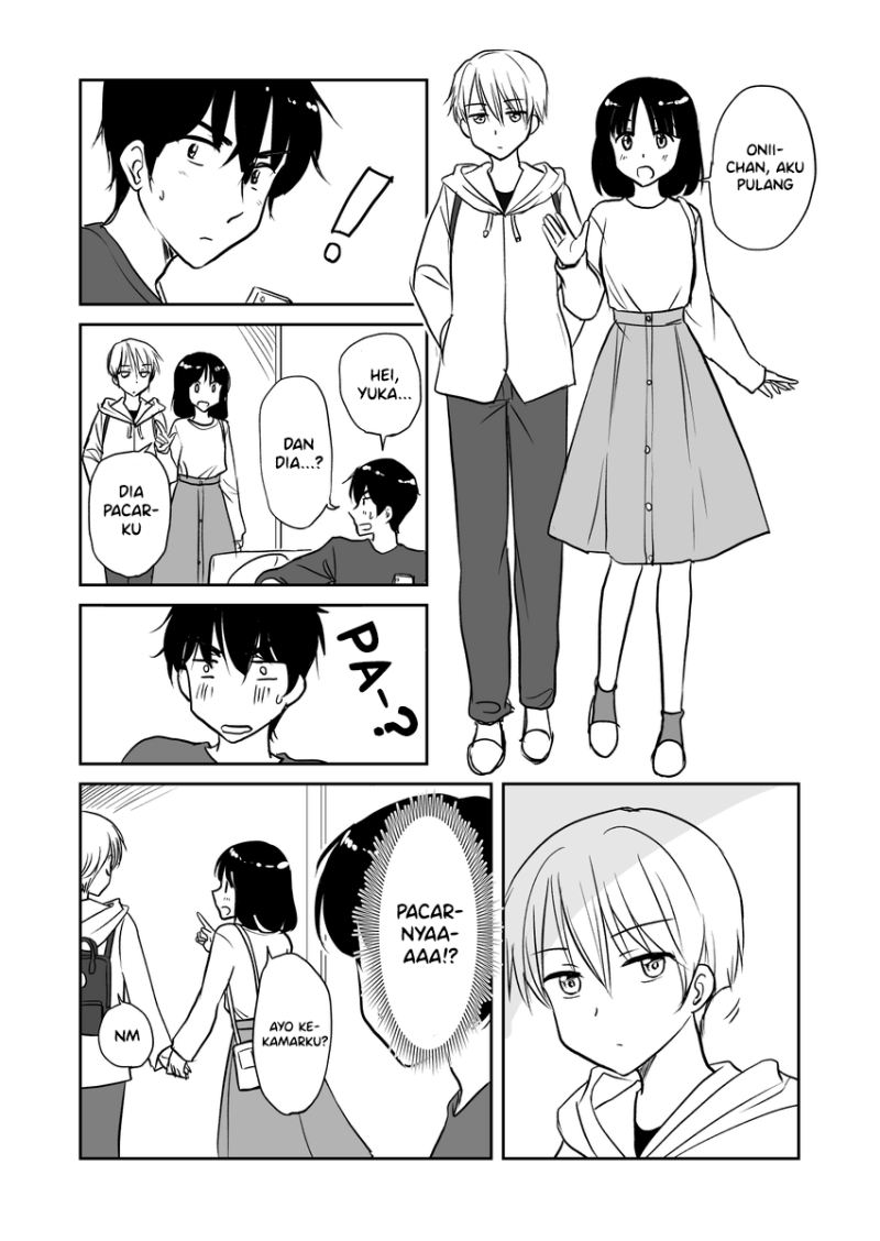 Imouto ga kareshi o tsuretekitandaga Chapter 01 Bahasa Indonesia