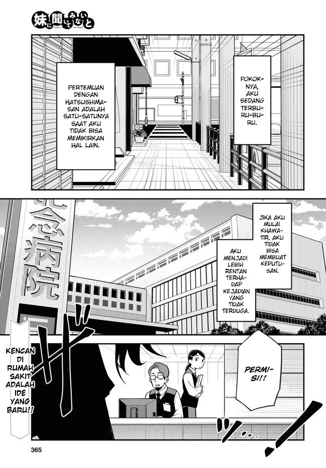 Imouto ni Kiiteminai to Chapter 06 Bahasa Indonesia