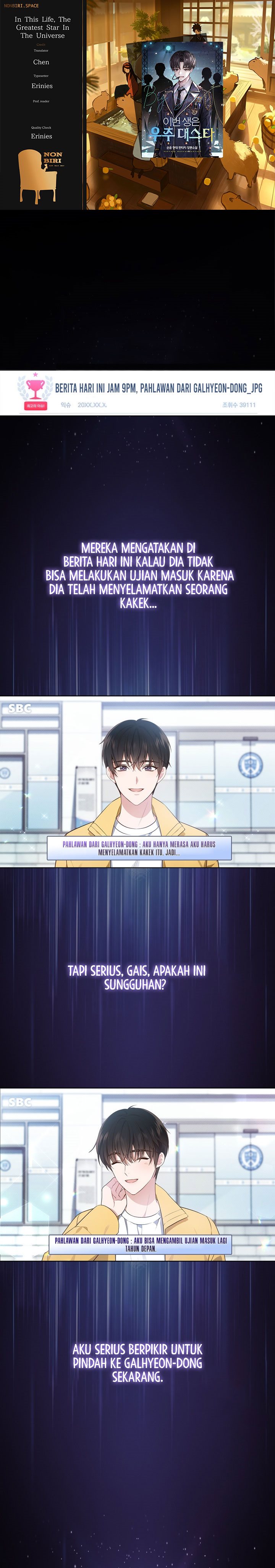 In This Life the Greatest Star in the Universe chapter 2