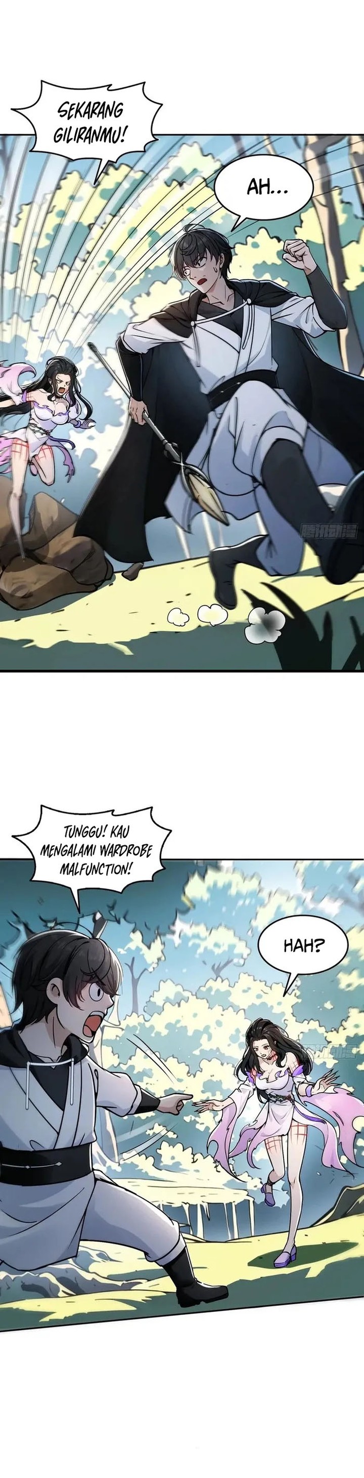 In the Bizarre Invasion, I Took Over the Body of the God of Death and Became the King chapter 2