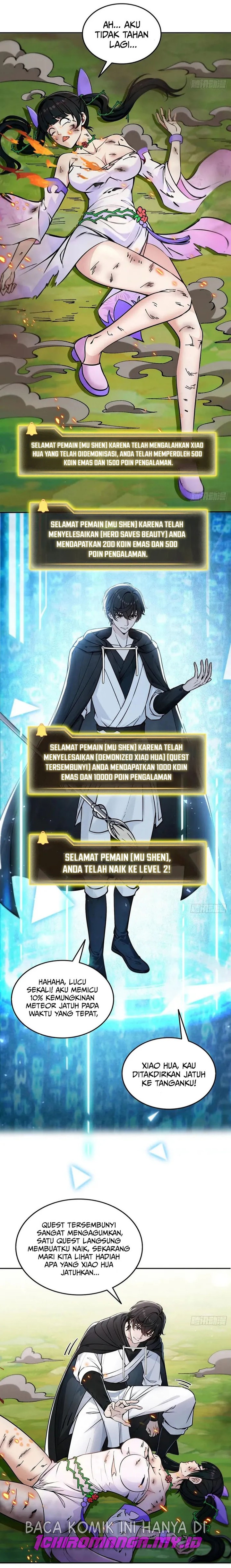 In the Bizarre Invasion, I Took Over the Body of the God of Death and Became the King chapter 2