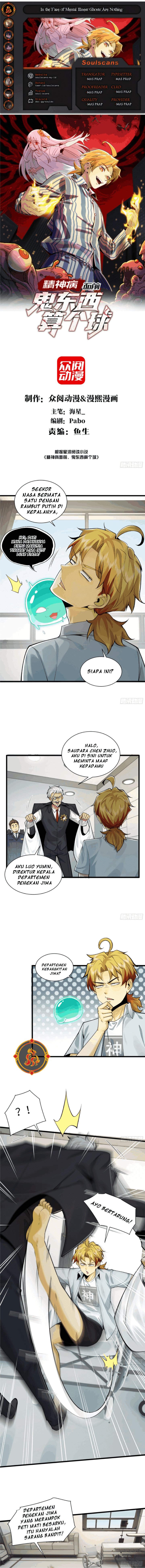 In the Face of Mental Illness Ghosts Are Nothing Chapter 27 Bahasa Indonesia