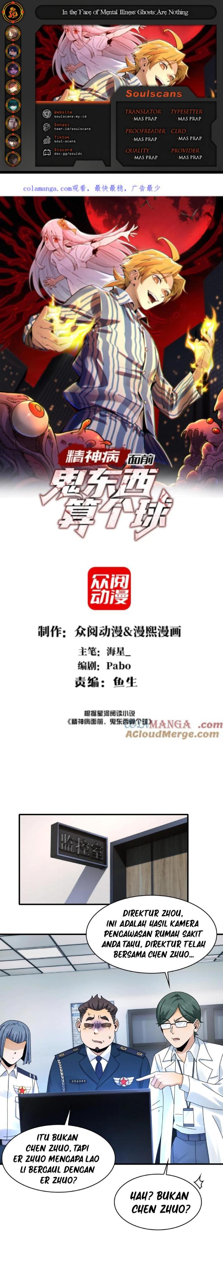 In the Face of Mental Illness Ghosts Are Nothing Chapter 66 Bahasa Indonesia