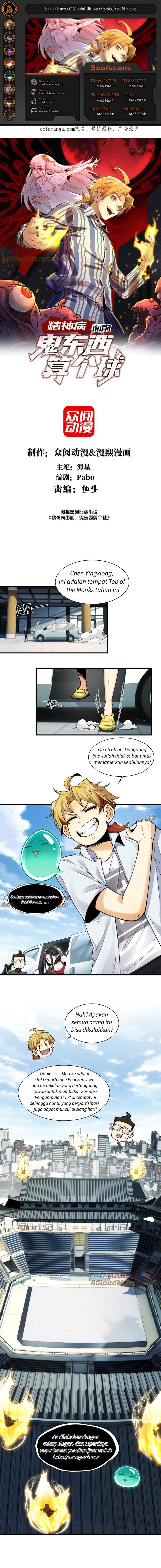 In the Face of Mental Illness Ghosts Are Nothing Chapter 93 Bahasa Indonesia