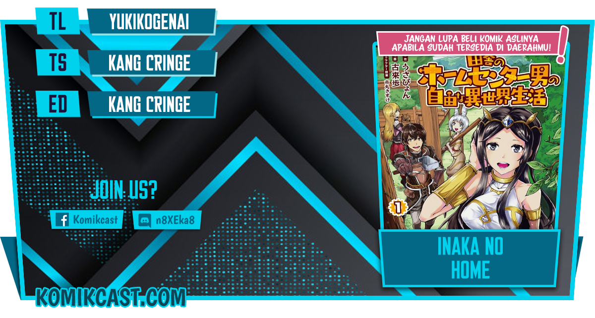 Inaka no Home Center Otoko no Jiyuu na Isekai Seikatsu Chapter 08.1 Bahasa Indonesia