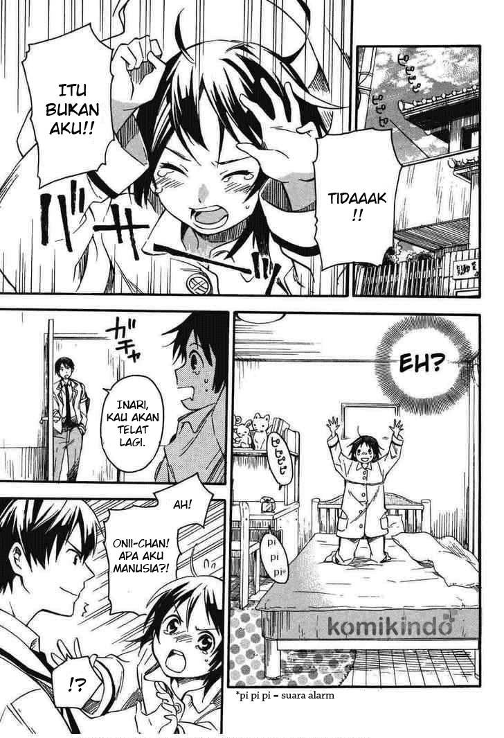 Inari, Konkon, Koi Iroha chapter 1