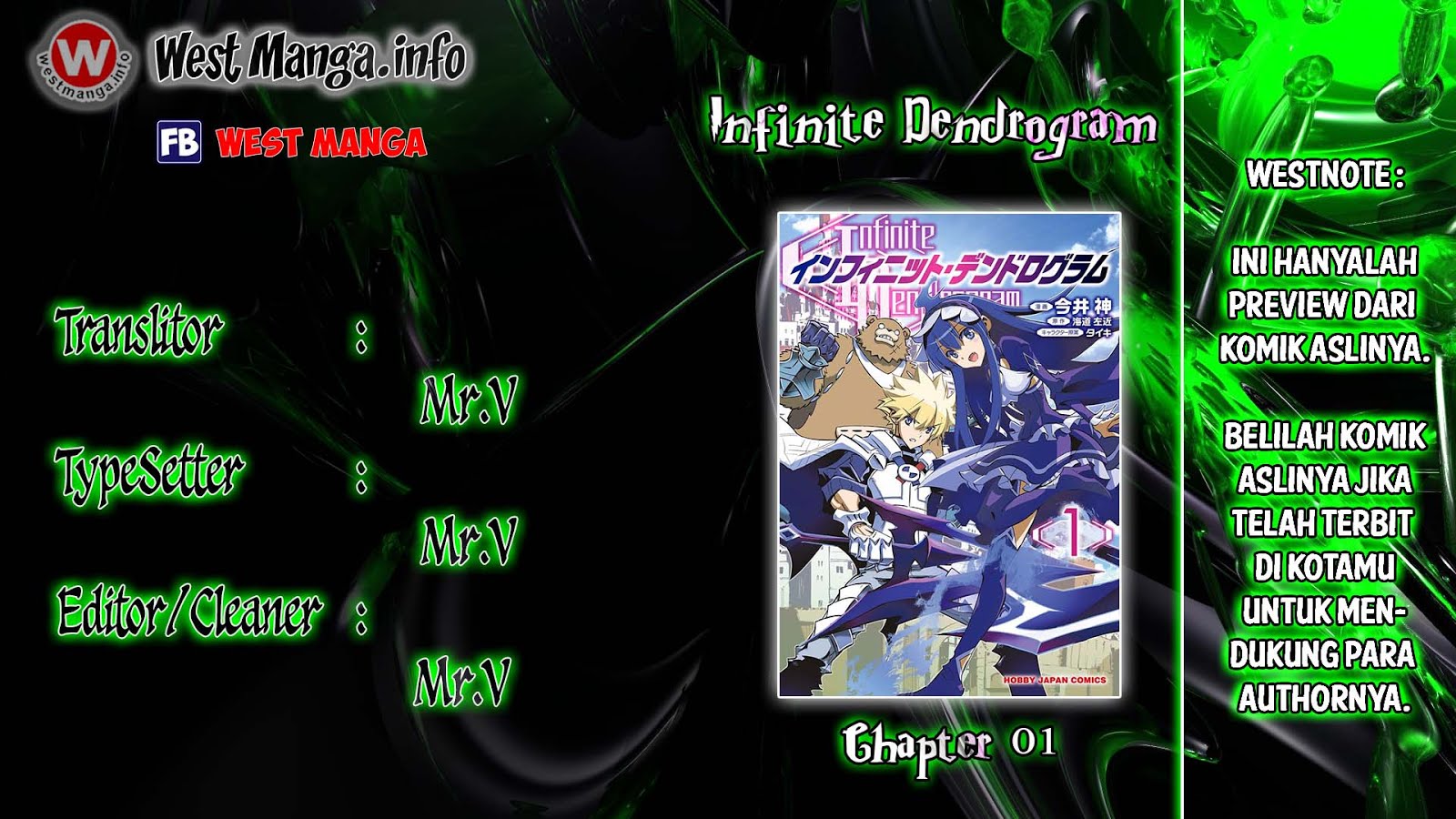 Infinite Dendrogram Chapter 01 Bahasa Indonesia