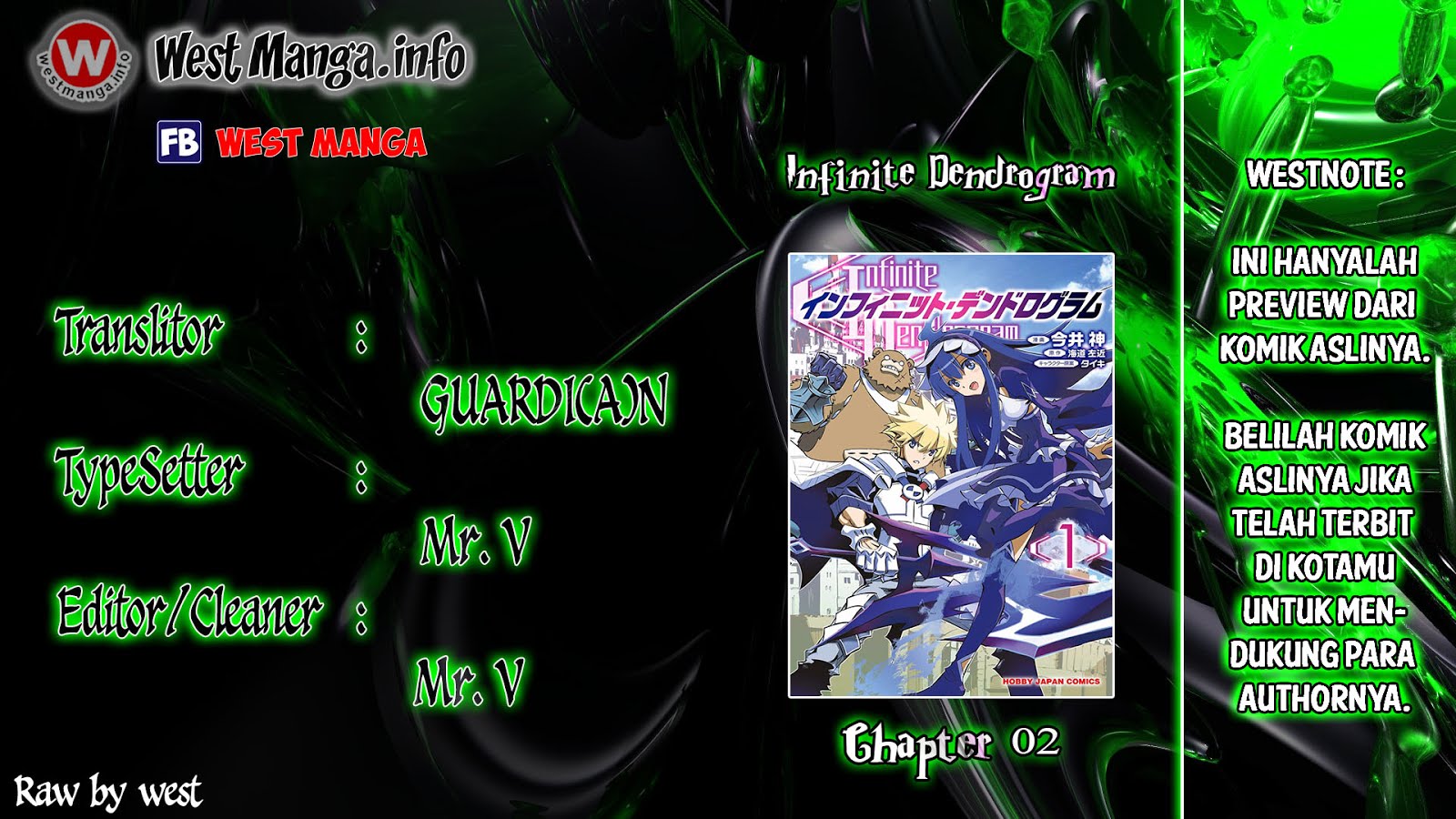 Infinite Dendrogram chapter 2