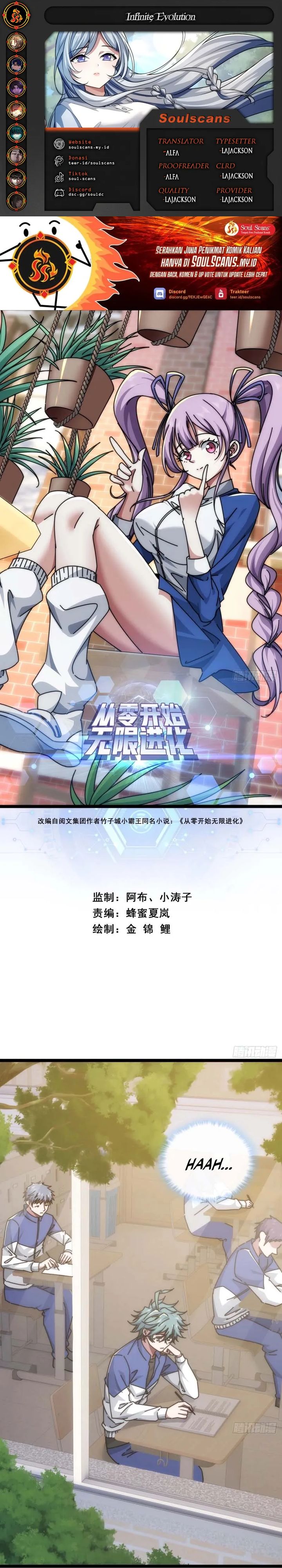 Infinite Evolution Starting From Zero Chapter 08 Bahasa Indonesia