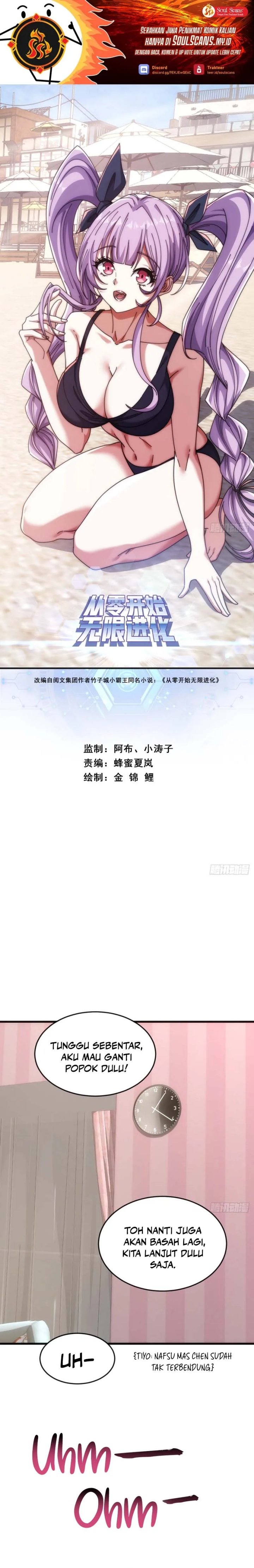 Infinite Evolution Starting From Zero Chapter 36 Bahasa Indonesia