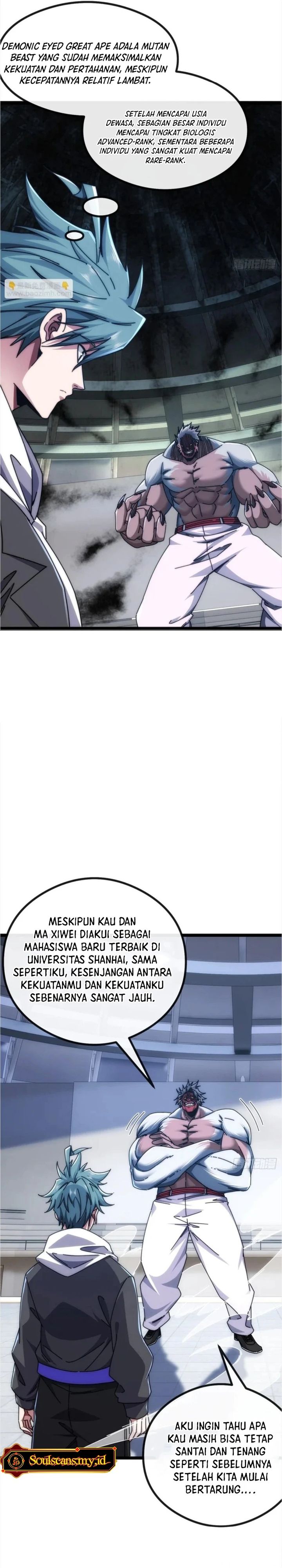 Infinite Evolution Starting From Zero Chapter 45 Bahasa Indonesia