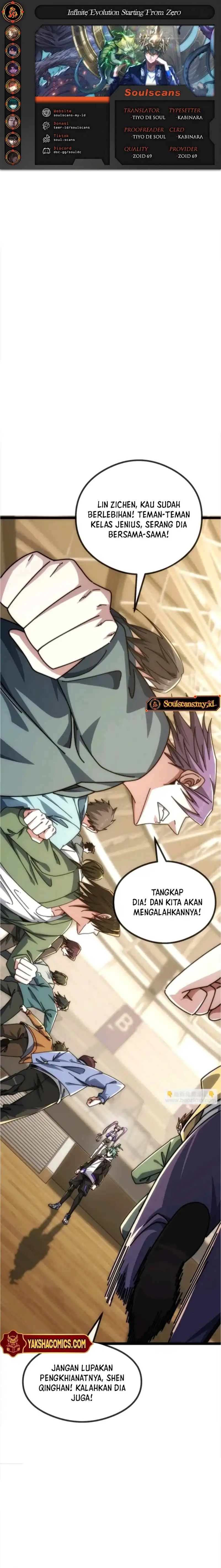 Infinite Evolution Starting From Zero Chapter 46 Bahasa Indonesia