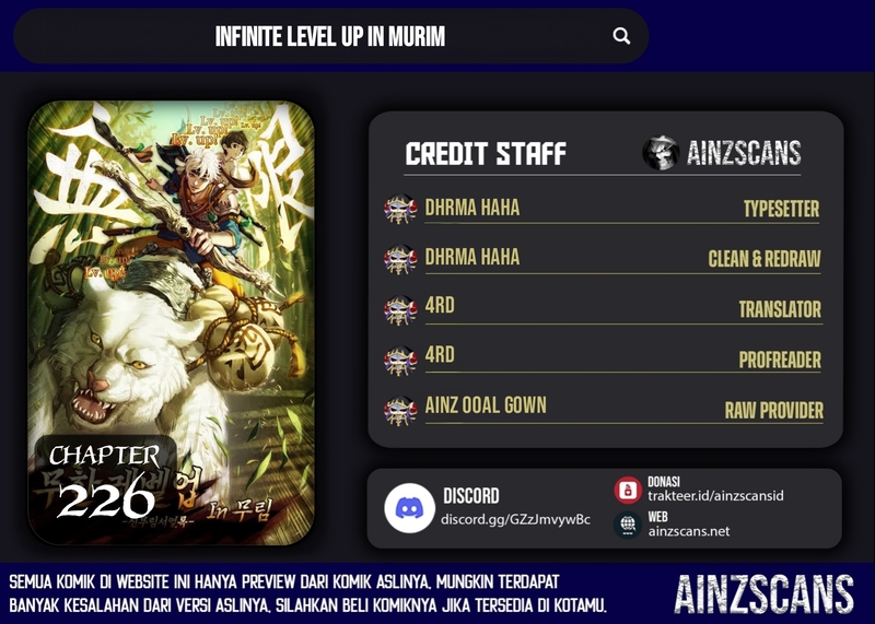 Infinite Level Up in Murim chapter 226