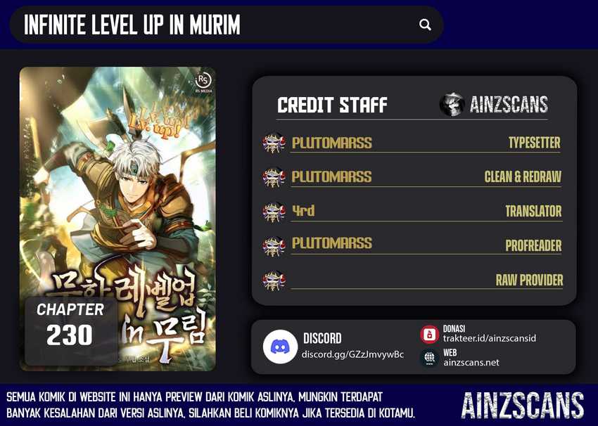 Dilarang COPAS - situs resmi www.mangacanblog.com - Komik infinite level up in murim 230 - chapter 230 231 Indonesia infinite level up in murim 230 - chapter 230 Terbaru 0|Baca Manga Komik Indonesia|Mangacan