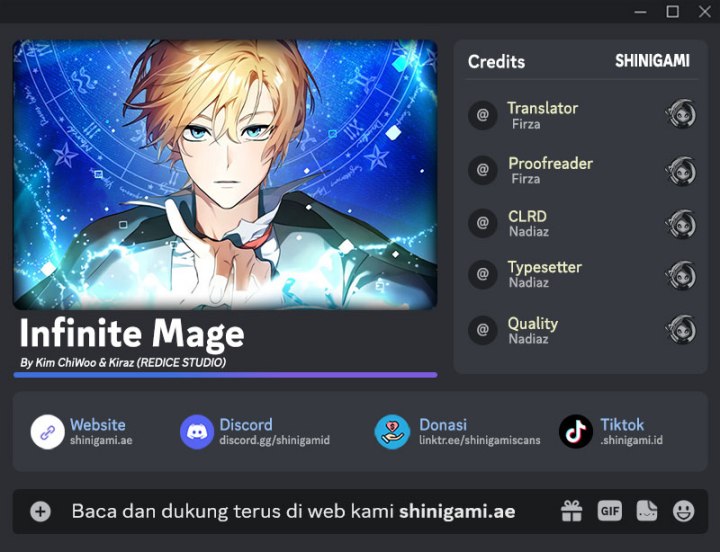 Infinite Mage Chapter 69 Bahasa Indonesia