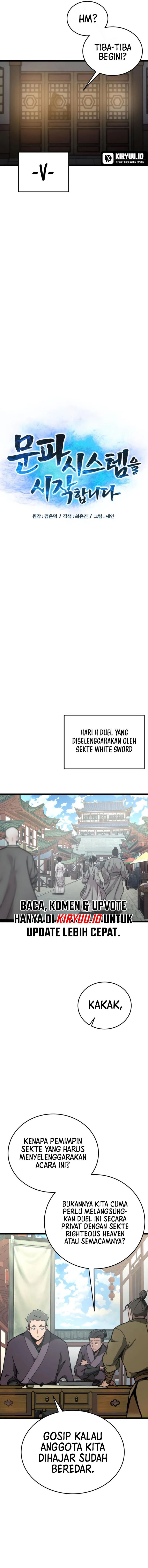 Initializing the Sect System chapter 4