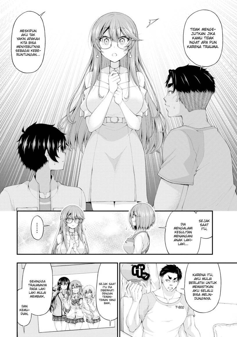 Inkya no Boku ni Batsu Game ni Kokuhaku Shitekita Hazu no Gyaru ga, Doumitemo Boku ni Betahore Desu Chapter 12 Bahasa Indonesia