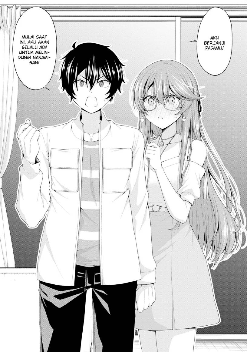 Inkya no Boku ni Batsu Game ni Kokuhaku Shitekita Hazu no Gyaru ga, Doumitemo Boku ni Betahore Desu Chapter 12 Bahasa Indonesia