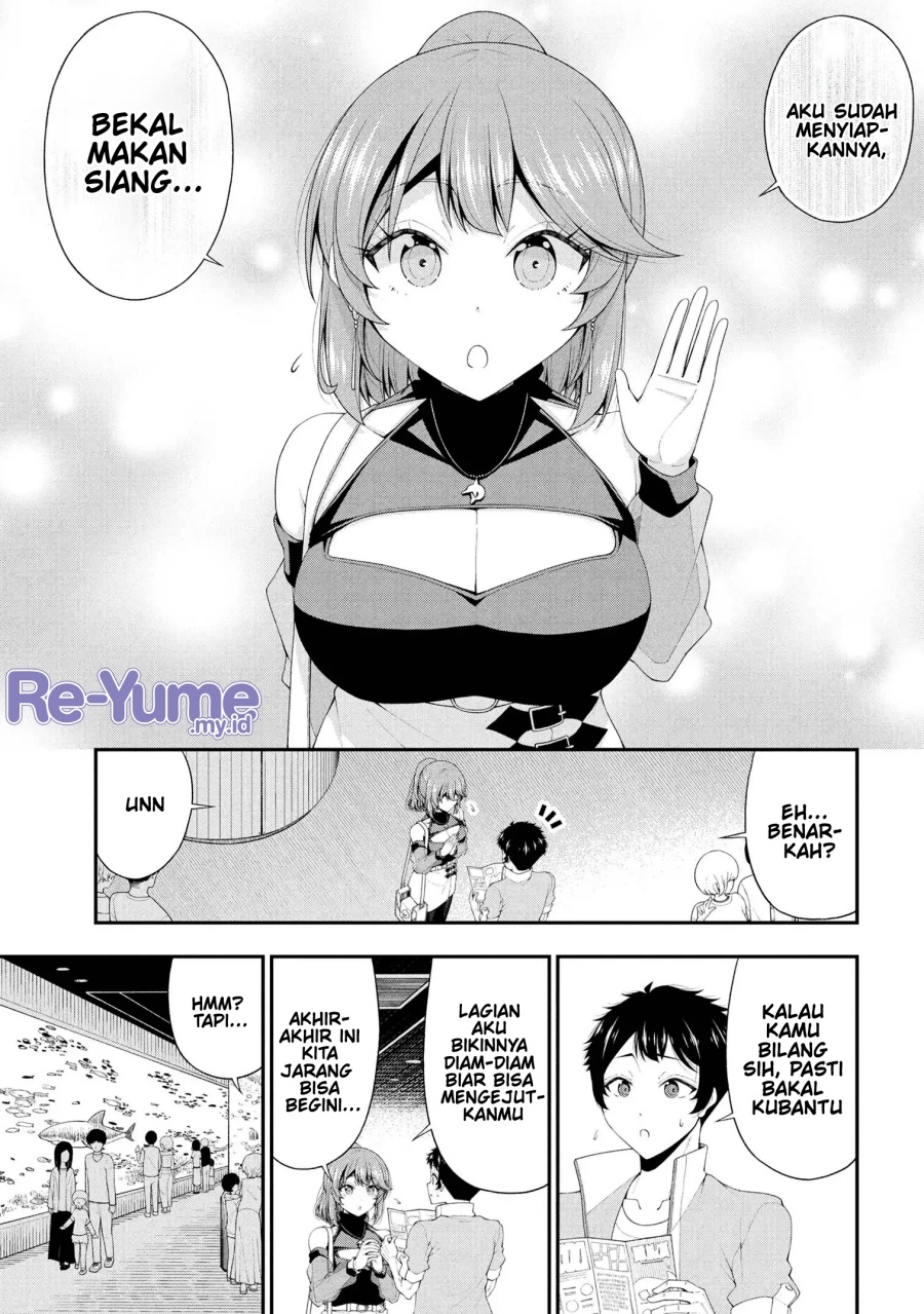 Inkya no Boku ni Batsu Game ni Kokuhaku Shitekita Hazu no Gyaru ga, Doumitemo Boku ni Betahore Desu Chapter 23 Bahasa Indonesia