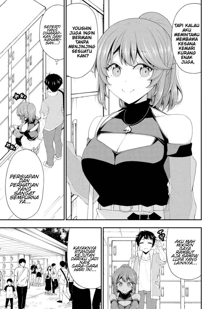 Inkya no Boku ni Batsu Game ni Kokuhaku Shitekita Hazu no Gyaru ga, Doumitemo Boku ni Betahore Desu Chapter 23 Bahasa Indonesia