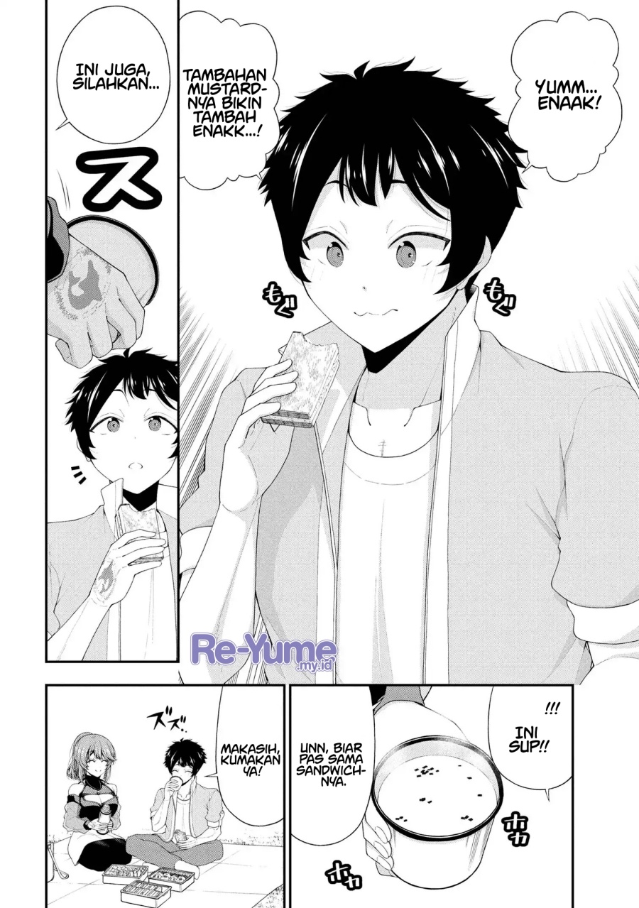 Inkya no Boku ni Batsu Game ni Kokuhaku Shitekita Hazu no Gyaru ga, Doumitemo Boku ni Betahore Desu Chapter 23 Bahasa Indonesia