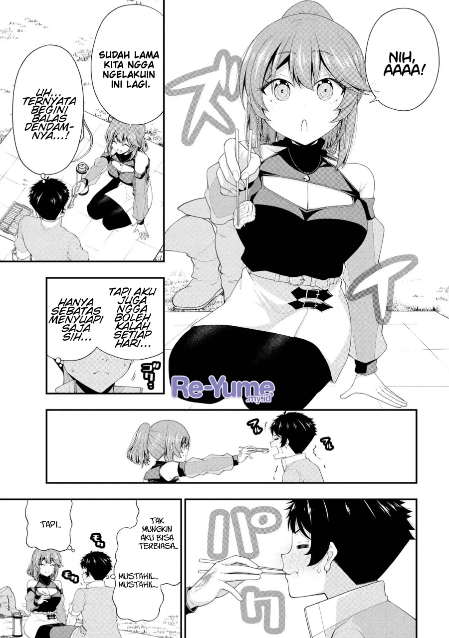 Inkya no Boku ni Batsu Game ni Kokuhaku Shitekita Hazu no Gyaru ga, Doumitemo Boku ni Betahore Desu Chapter 23 Bahasa Indonesia
