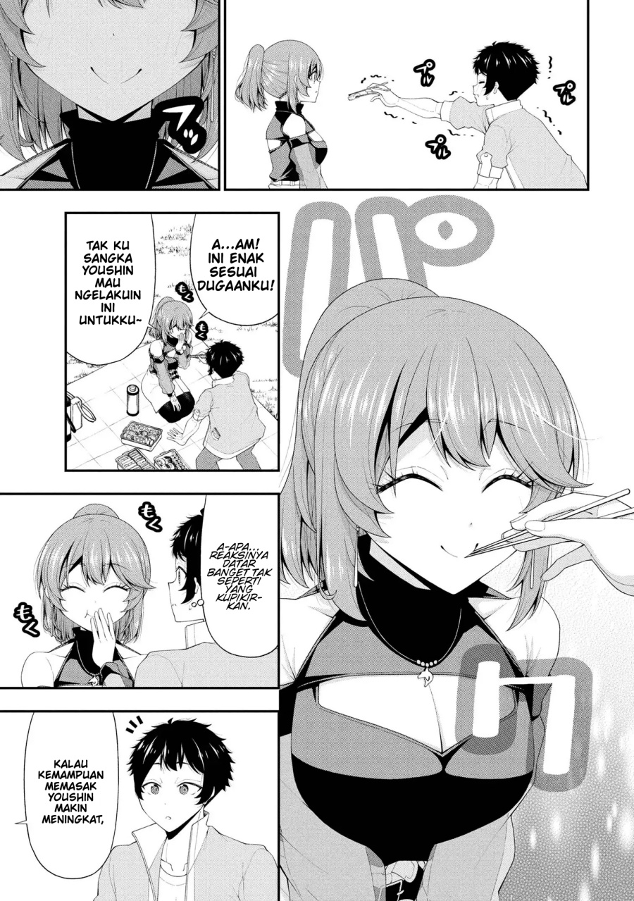 Inkya no Boku ni Batsu Game ni Kokuhaku Shitekita Hazu no Gyaru ga, Doumitemo Boku ni Betahore Desu Chapter 23 Bahasa Indonesia