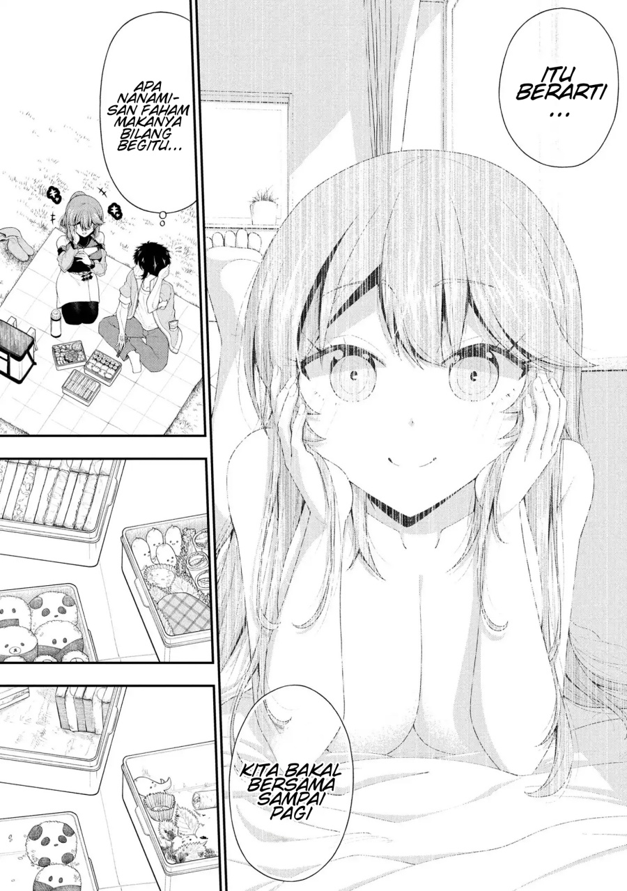 Inkya no Boku ni Batsu Game ni Kokuhaku Shitekita Hazu no Gyaru ga, Doumitemo Boku ni Betahore Desu Chapter 23 Bahasa Indonesia