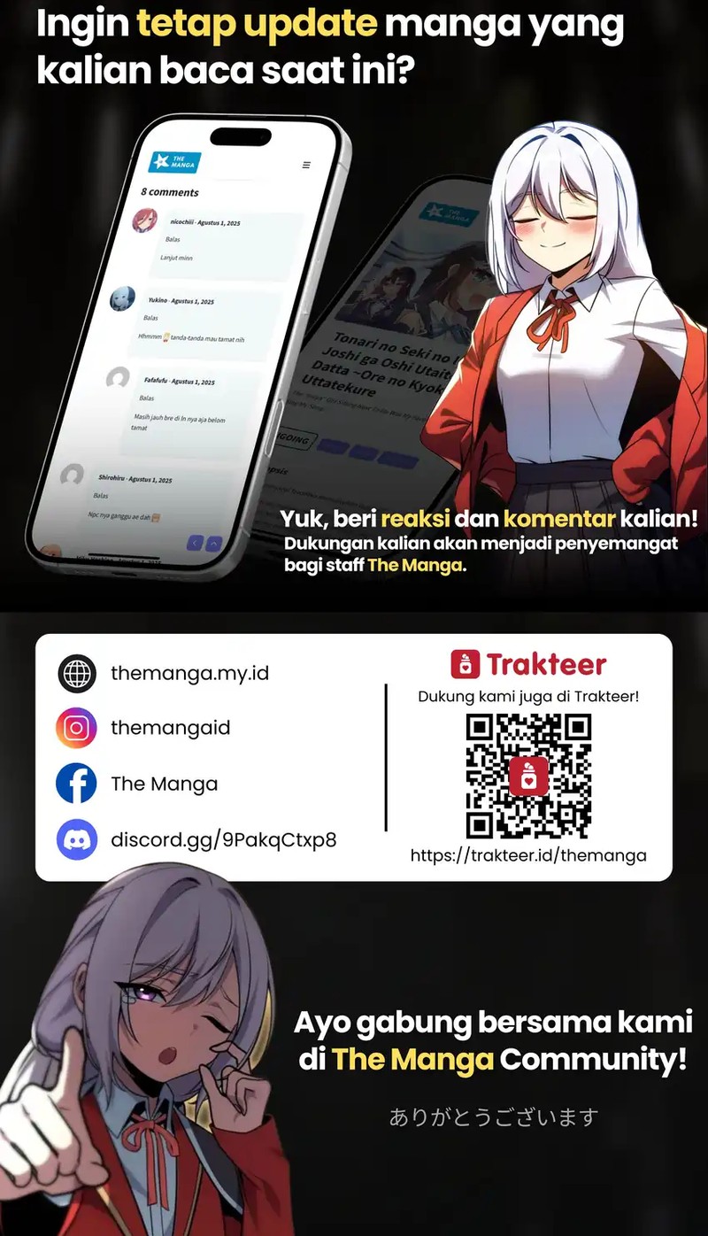 Inkya no ore ga sekigae de S-kyu bishoujo ni kakomaretara himitsu no kankei ga hajimatta Chapter 06 Bahasa Indonesia