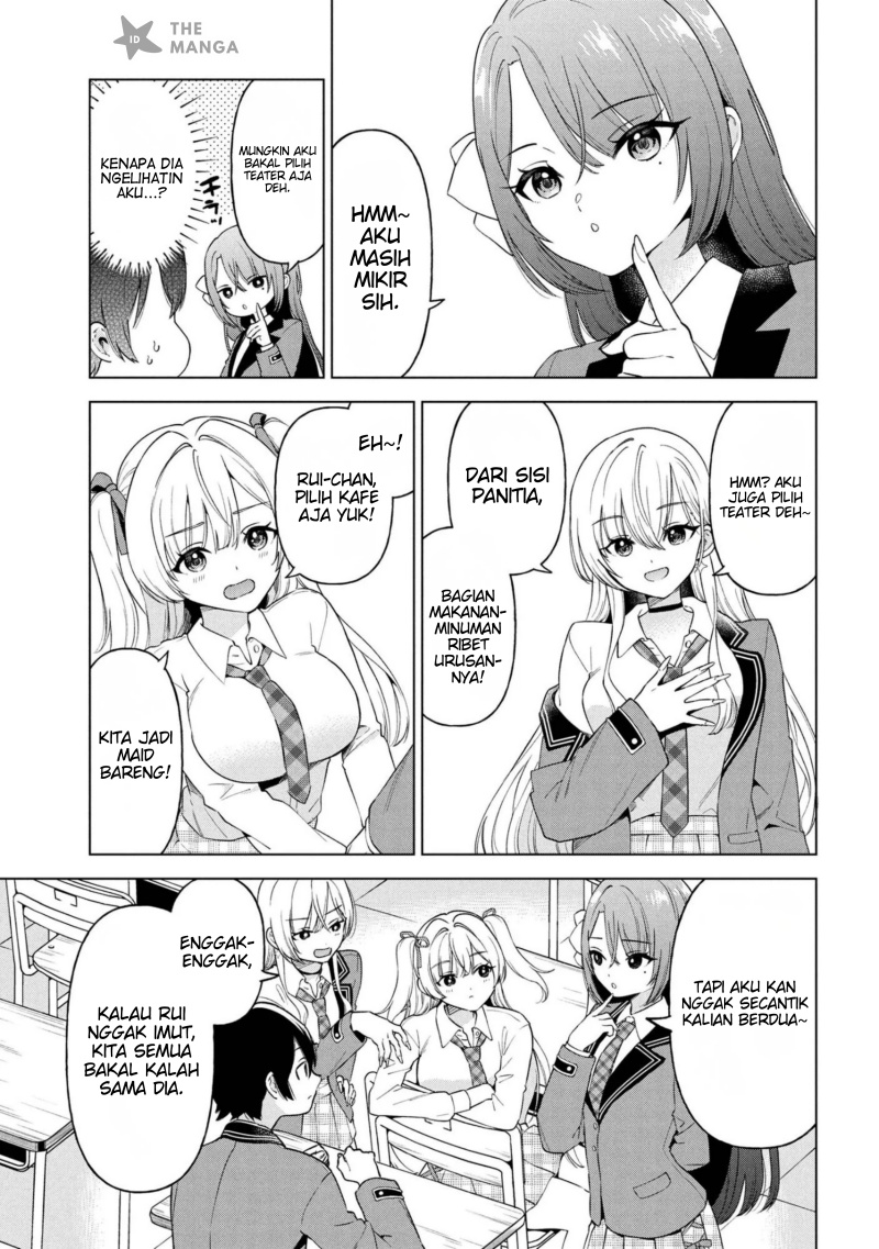 Inkya no ore ga sekigae de S-kyu bishoujo ni kakomaretara himitsu no kankei ga hajimatta Chapter 07 Bahasa Indonesia