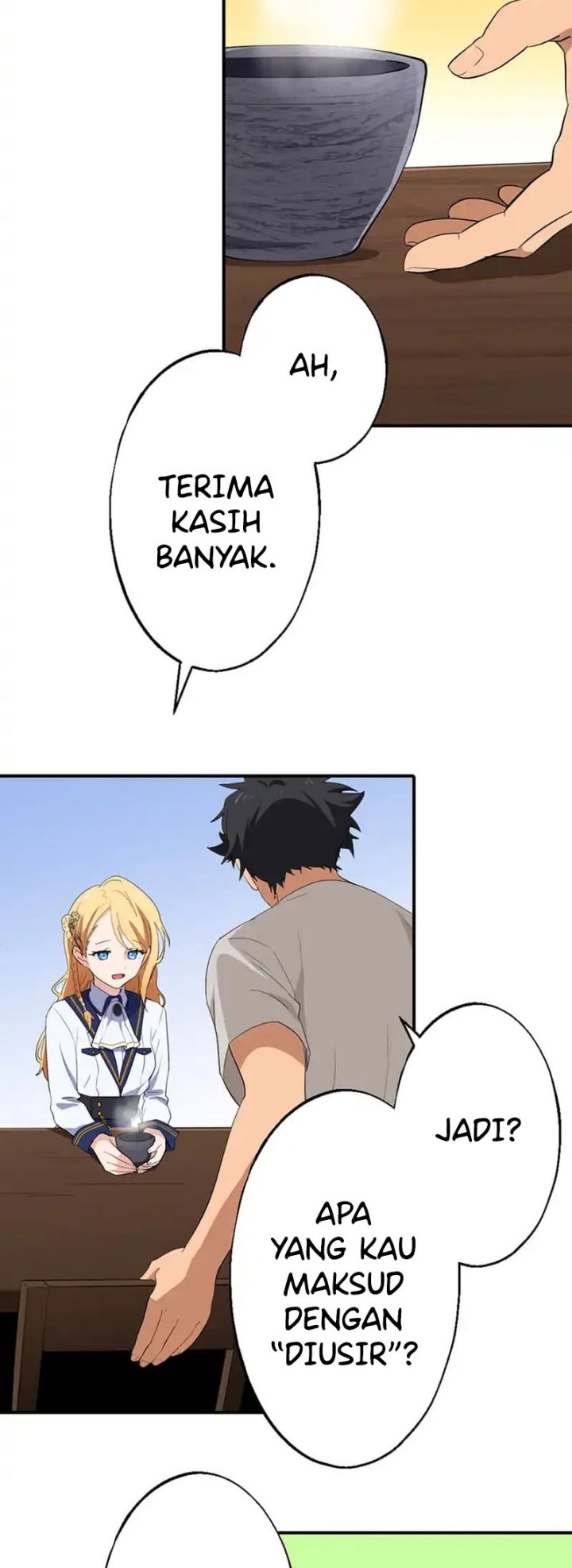 Intai Shita Ossan Kenja da ga Manadeshi ga Tsuihou Sarete Chapter 01 Bahasa Indonesia