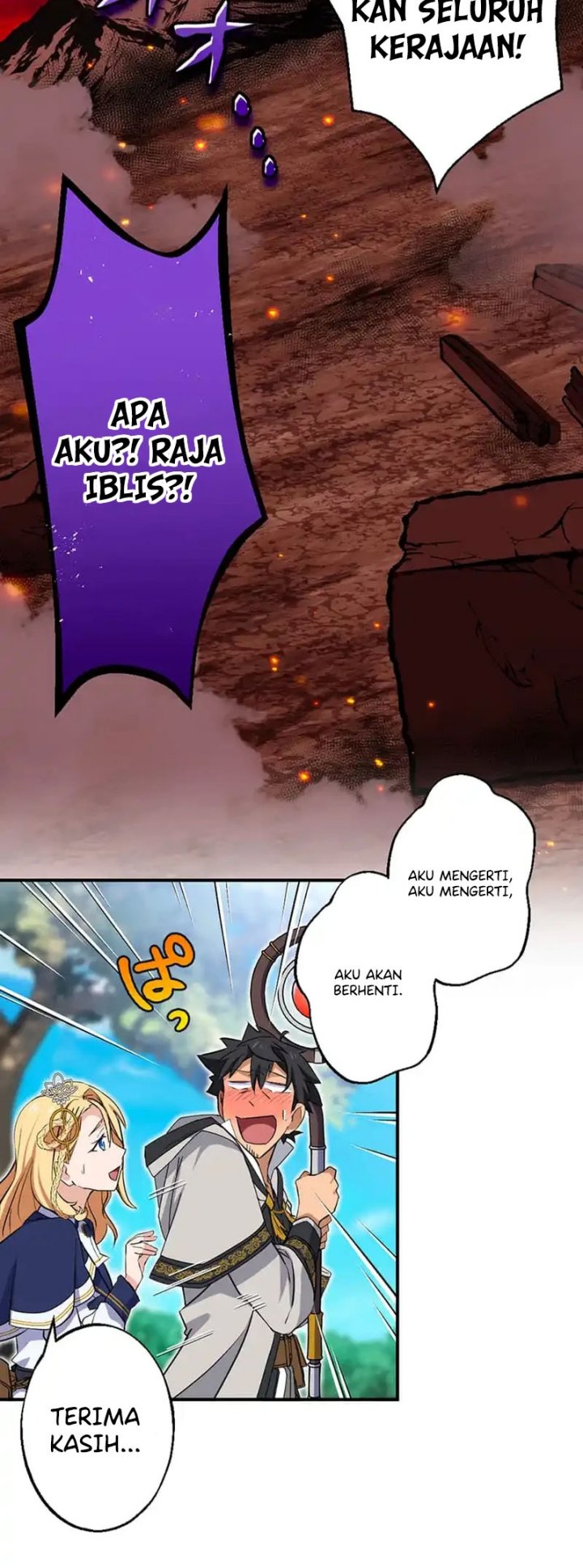 Intai Shita Ossan Kenja da ga Manadeshi ga Tsuihou Sarete Chapter 02 Bahasa Indonesia